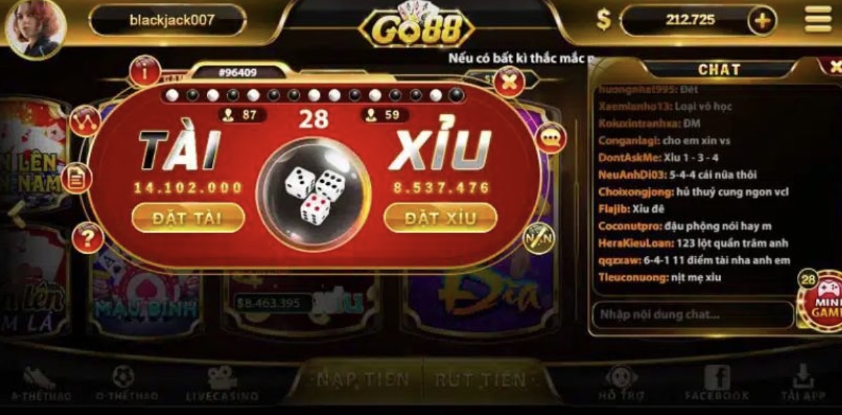 Các dạng cầu phổ biến, thường gặp trong Tài Xỉu tại Go88