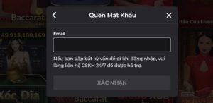 Hướng dẫn cách lấy lại mật khẩu tại Go88