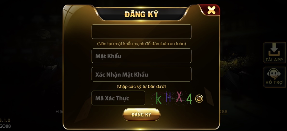 Hướng dẫn đăng ký Go88 cho tân thủ