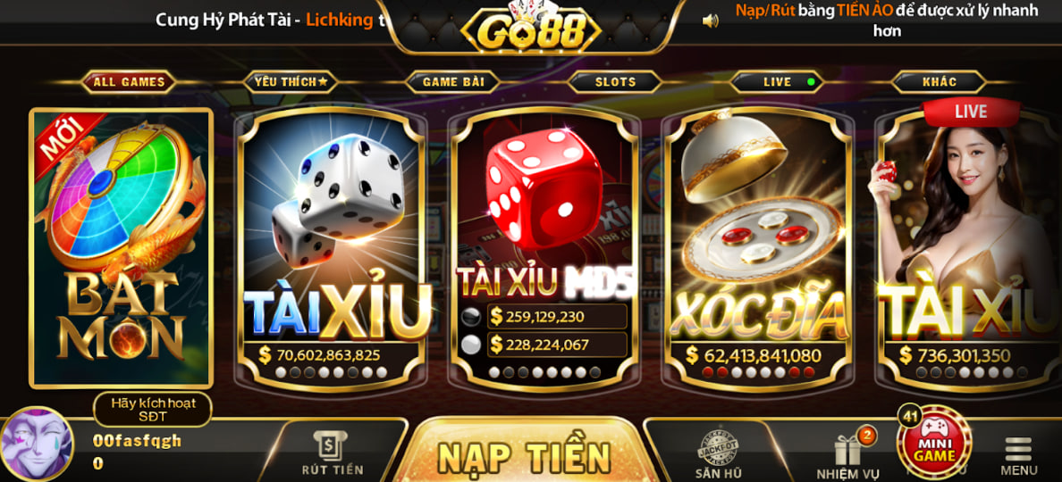 Những giá trị vượt trội mà Go88 mang đến cho khách hàng